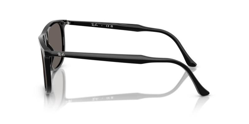 แว่นกันแดด Rayban RB2216F 901/B1 มุมข้าง ทรงสี่เหลี่ยมผืนผ้า