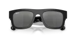 แว่นกันแดด Rayban Home Race Special Edition RB2217M-F60188 Black Silver Mirror Grey Gradient แว่นกันแดด Rayban RB2217M-F60188 close-up ด้านหน้า