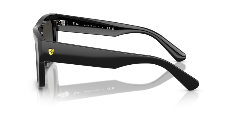 แว่นกันแดด Rayban RB2217M-F60188 มุมข้าง ขาแว่นสีดำ