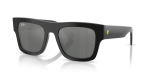 แว่นกันแดด Rayban RB2217M-F60188 มุมเฉียง สีดำ สำหรับทุกเพศ