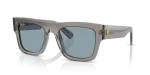 แว่นกันแดด Rayban Home Race Special Edition RB2217M-F70472 Transparent Grey Azure แว่นกันแดด Rayban RB2217M-F70472 มุมเฉียง สีเทาโปร่งใส สำหรับทุกเพศ