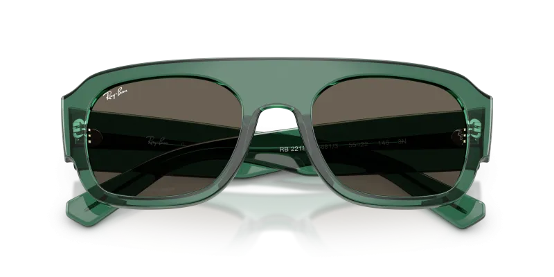 Rayban RB2218 6681/3 close-up ด้านหน้า