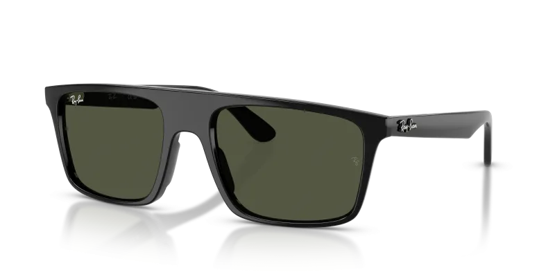 แว่นกันแดด Rayban RB2222F-901/31 Black Green Rayban RB2222F 901/31 แว่นกันแดดกรอบดำเลนส์เขียว สำหรับทั้งสองเพศ