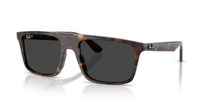 Rayban RB2222F 902/48 แว่นกันแดดฮาวานาเลนส์โพลาไรซ์ดำ ทั้งสองเพศ