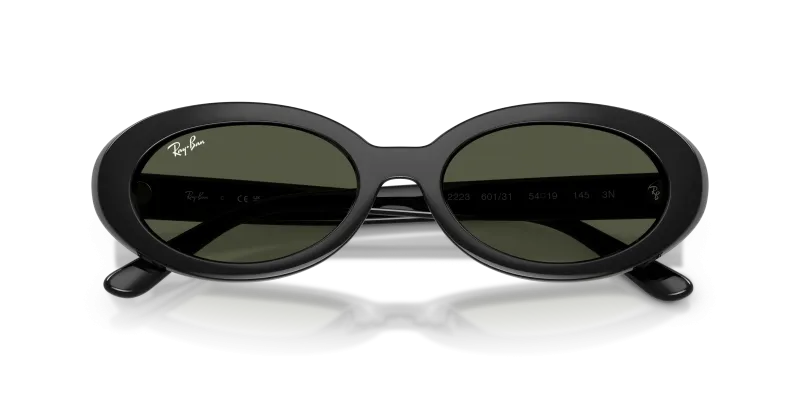 Rayban RB2223F 601/31 close-up ด้านหน้า