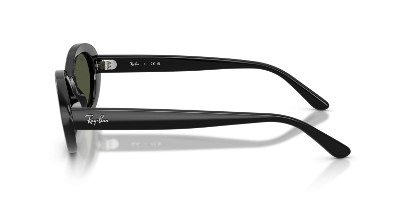 แว่นกันแดด Rayban RB2223F 601/31 มุมข้าง ทรงวงรีคลาสสิก