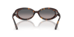 แว่นกันแดด Rayban RB2223F-902/M3 Havana Grey Gradient Polarized Rayban RB2223F 902/M3 ขาแว่นด้านใน