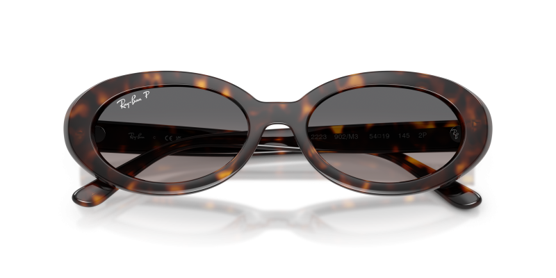 Rayban RB2223F 902/M3 close-up ด้านหน้า