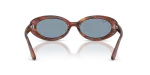 แว่นกันแดด Rayban RB2223F-954/56 Striped Havana Blue Rayban RB2223F-954/56 ขาแว่นด้านใน