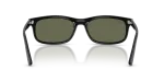 แว่นกันแดด Rayban RB2224F-601/58 Black Green Polarized Rayban RB2224F-601/58 ขาแว่นด้านใน