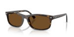 Rayban RB2224F-710/57 แว่นกันแดดลายฮาวานาเลนส์น้ำตาลโพลาไรซ์ ไซซ์ XL