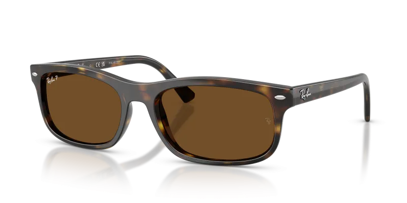 แว่นกันแดด Rayban RB2224F-710/57 Havana Brown Polarized Rayban RB2224F-710/57 แว่นกันแดดลายฮาวานาเลนส์น้ำตาลโพลาไรซ์ ไซซ์ XL