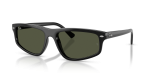 Rayban RB2225 901/31 แว่นกันแดดดำเลนส์เขียว สำหรับทุกเพศ