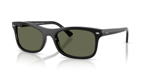 Rayban RB2226F 601/58 แว่นกันแดดดำเลนส์โพลาไรซ์เขียว unisex