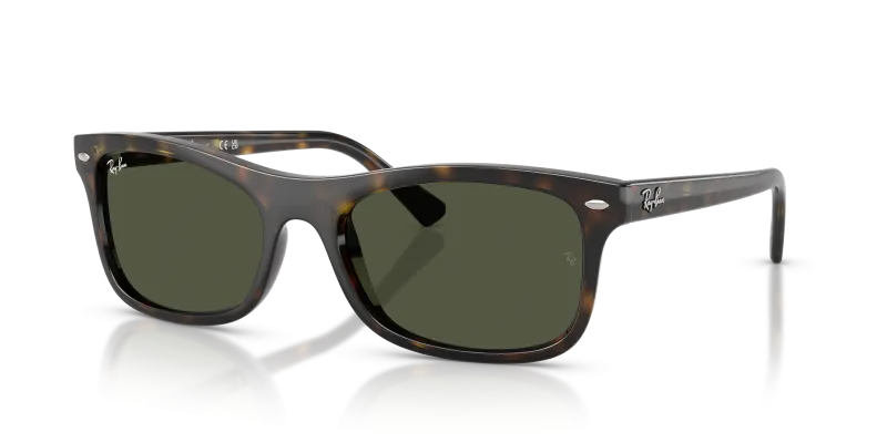 Rayban RB2226F 710/31 แว่นกันแดดฮาวานาเลนส์เขียว สำหรับผู้ชายและผู้หญิง