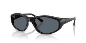 Rayban RB2228F 601/R5 แว่นกันแดดสีดำเลนส์น้ำเงิน ทุกเพศ