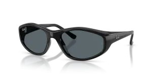 Rayban RB2228F 601/R5 แว่นกันแดดสีดำเลนส์น้ำเงิน ทุกเพศ