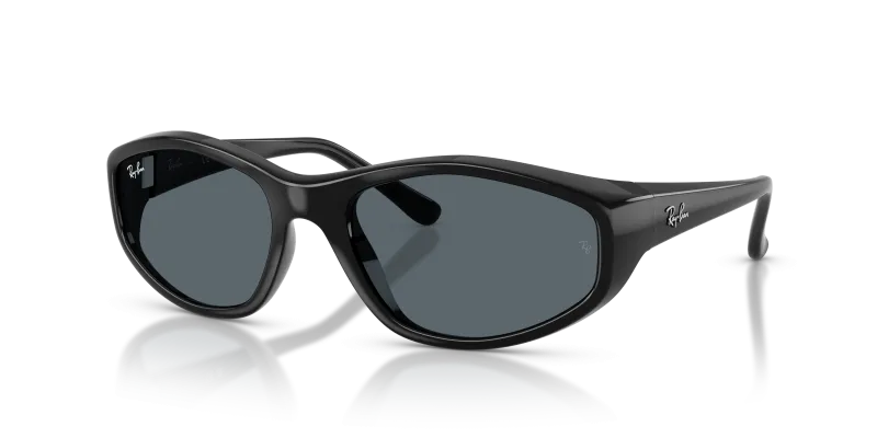 Rayban RB2228F 601/R5 แว่นกันแดดสีดำเลนส์น้ำเงิน ทุกเพศ
