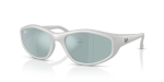 Rayban RB2228F 690330 แว่นกันแดดเลนส์ปรอทเขียวอ่อน สำหรับทุกเพศ