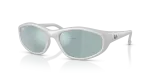 Rayban RB2228F 690330 แว่นกันแดดเลนส์ปรอทเขียวอ่อน สำหรับทุกเพศ