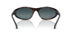 แว่นกันแดด Rayban RB2228F-710/S3 Havana Polarized Light Blue Gradient Dark Rayban RB2228F-710/S3 ขาแว่นด้านใน