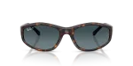 แว่นกันแดด Rayban RB2228F-710/S3 Havana Polarized Light Blue Gradient Dark Rayban RB2228F-710/S3 ด้านหน้า