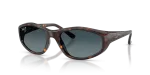 แว่นกันแดด Rayban RB2228F-710/S3 Havana Polarized Light Blue Gradient Dark Rayban RB2228F-710/S3 แว่นกันแดดโพลาไรซ์สีฮาวานา ทุกเพศ