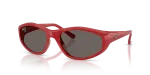 แว่นกันแดด Rayban RB2228F-764/B1 Red Dark Grey Rayban RB2228F 764/B1 แว่นกันแดดสีแดงเลนส์เทาเข้ม สำหรับทุกเพศ