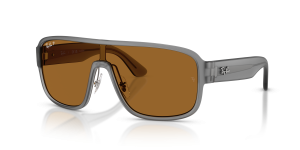 แว่นกันแดด Rayban RB2229-6904BB มุมเฉียง สีเทาด้าน สำหรับทุกเพศ