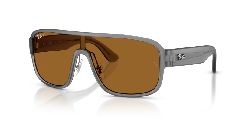 แว่นกันแดด Rayban RB2229-6904BB Matte Grey Polar Bronze แว่นกันแดด Rayban RB2229-6904BB มุมเฉียง สีเทาด้าน สำหรับทุกเพศ