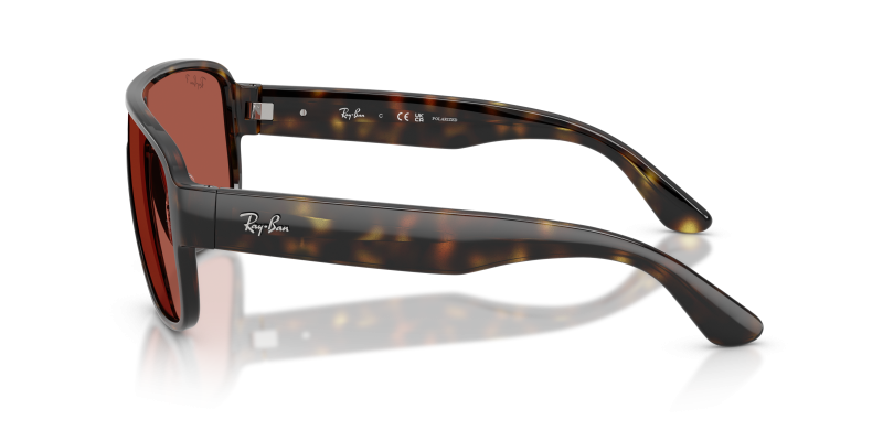แว่นกันแดด Rayban RB2229-710/1B มุมข้าง ขาแว่นสีฮาวานา