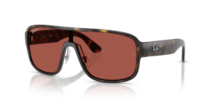 แว่นกันแดด Rayban RB2229-710/1B มุมเฉียง สีฮาวานา สำหรับทุกเพศ