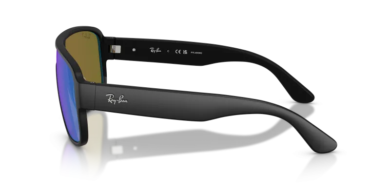 แว่นกันแดด Rayban RB2229-901SA1 มุมข้าง ขาแว่นสีดำด้าน