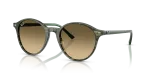 Rayban RB2230F 14210A แว่นกันแดดเขียวแฟนตาซีโปร่งใส-น้ำตาล สำหรับทุกเพศ
