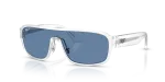 แว่นกันแดด Rayban RB2233-646/1C มุมเฉียง สีโปร่งแสงด้าน สำหรับทุกเพศ