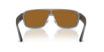 แว่นกันแดด Rayban RB2233-6904BB Matte Grey Polar Bronze แว่นกันแดด Rayban RB2233-6904BB ขาแว่นด้านใน