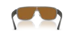 แว่นกันแดด Rayban RB2233-6904BB Matte Grey Polar Bronze แว่นกันแดด Rayban RB2233-6904BB ขาแว่นด้านใน