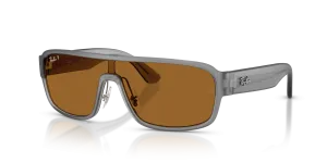 แว่นกันแดด Rayban RB2233-6904BB มุมเฉียง สีเทาด้าน สำหรับทุกเพศ