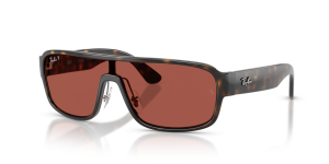 แว่นกันแดด Rayban RB2233-710/1B มุมเฉียง สีฮาวานา สำหรับทุกเพศ