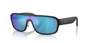แว่นกันแดด Rayban RB2233-901SA1 มุมเฉียง สีดำด้าน สำหรับทุกเพศ