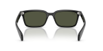 แว่นกันแดด Rayban Brunel RB2234F-901/31 Black Green Rayban RB2234F 901/31 ขาแว่นด้านใน