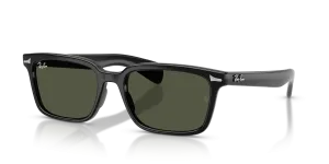 Rayban RB2234F 901/31 แว่นกันแดดสีดำเลนส์เขียว ทุกเพศ