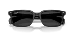 แว่นกันแดด Rayban Brunel RB2234F-901/48 Black Black Polarized Rayban Brunel RB2234F 901/48 close-up ด้านหน้า