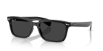 Rayban Brunel RB2234F 901/48 แว่นกันแดดดำ-ดำโพลาไรซ์ สำหรับทุกเพศ