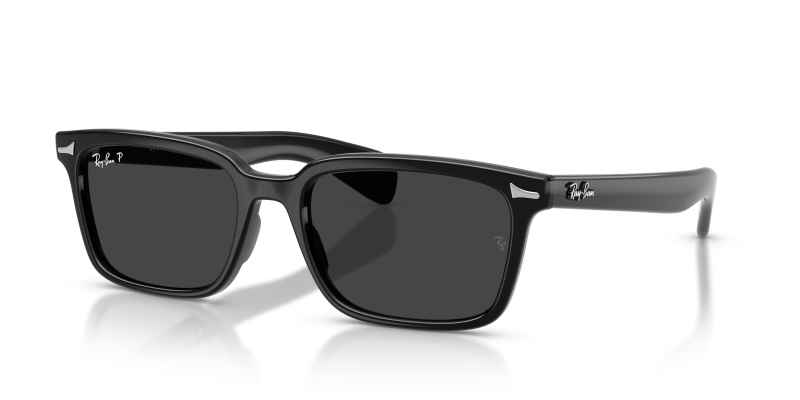 Rayban Brunel RB2234F 901/48 แว่นกันแดดดำ-ดำโพลาไรซ์ สำหรับทุกเพศ