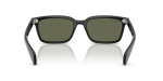 แว่นกันแดด Rayban Brunel RB2234F-901/58 Black Green Polarized Rayban RB2234F 901/58 ขาแว่นด้านใน