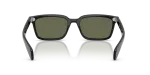 แว่นกันแดด Rayban Brunel RB2234F-901/58 Black Green Polarized Rayban RB2234F 901/58 ขาแว่นด้านใน
