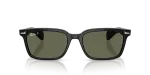 แว่นกันแดด Rayban Brunel RB2234F-901/58 Black Green Polarized Rayban RB2234F 901/58 ด้านหน้า