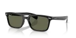 แว่นกันแดด Rayban Brunel RB2234F-901/58 Black Green Polarized Rayban RB2234F 901/58 แว่นกันแดดเลนส์โพลาไรซ์เขียว สำหรับทุกเพศ