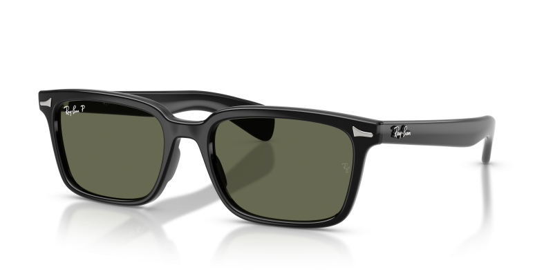 แว่นกันแดด Rayban Brunel RB2234F-901/58 Black Green Polarized Rayban RB2234F 901/58 แว่นกันแดดเลนส์โพลาไรซ์เขียว สำหรับทุกเพศ